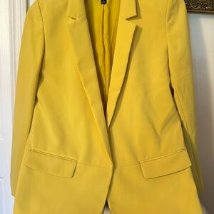 Ann Taylor Sunny Yellow Blazer